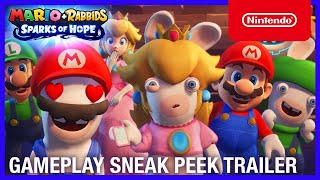 Mario + Rabbids Sparks of Hope - Gameplay Sneak Peek Trailer - Nintendo Switch