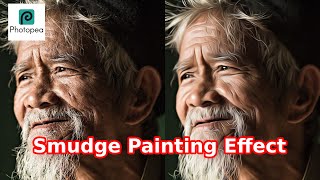 Smudge Painting Effect  II Digital Painting (EASY TRICK) - Photopea Tutorial #37 screenshot 4