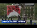 13 protesters arrested at princeton students set up tents at rutgers university in new jersey