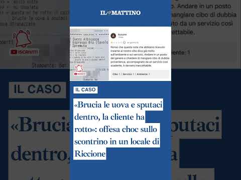Video «Brucia le uova e sputaci dentro, la cliente ha rotto»: offesa choc sullo scontrino in un locale