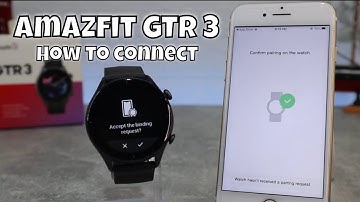 How to connect Amazfit GTR 3 to iPhone with Zepp IOS App