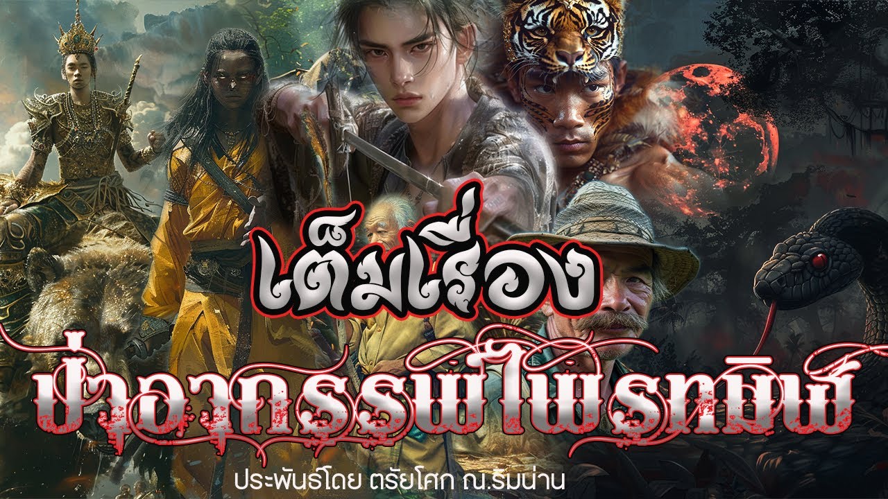 เต็มเรื่อง ป่าอาถรรพ์ไพรทมิฬ ประพันธ์โดย ตรัยโศก ณ.ริมน่าน