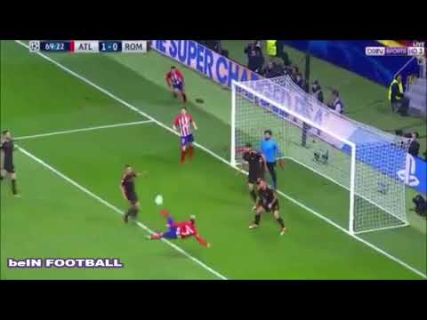 هدف أنطوان غريزمان العالمي ضد روما 1-0 دوري أبطال أوروبا 22-11-2017