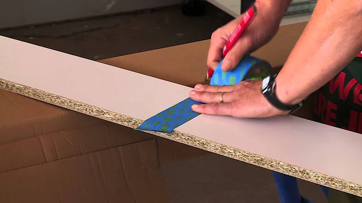 A Neat Way To Cut Laminate - DIY At Bunnings
