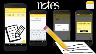Build a Notes Android App using Java! screenshot 2