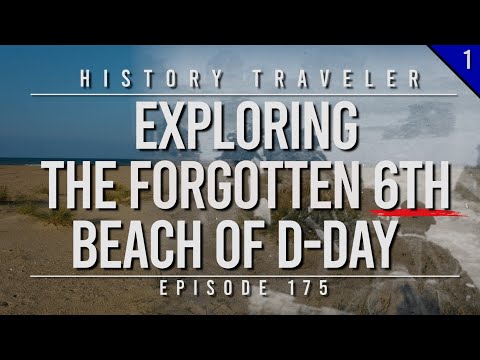 Video Exploring the FORGOTTEN 6TH Beach of D-Day | History... - youtube