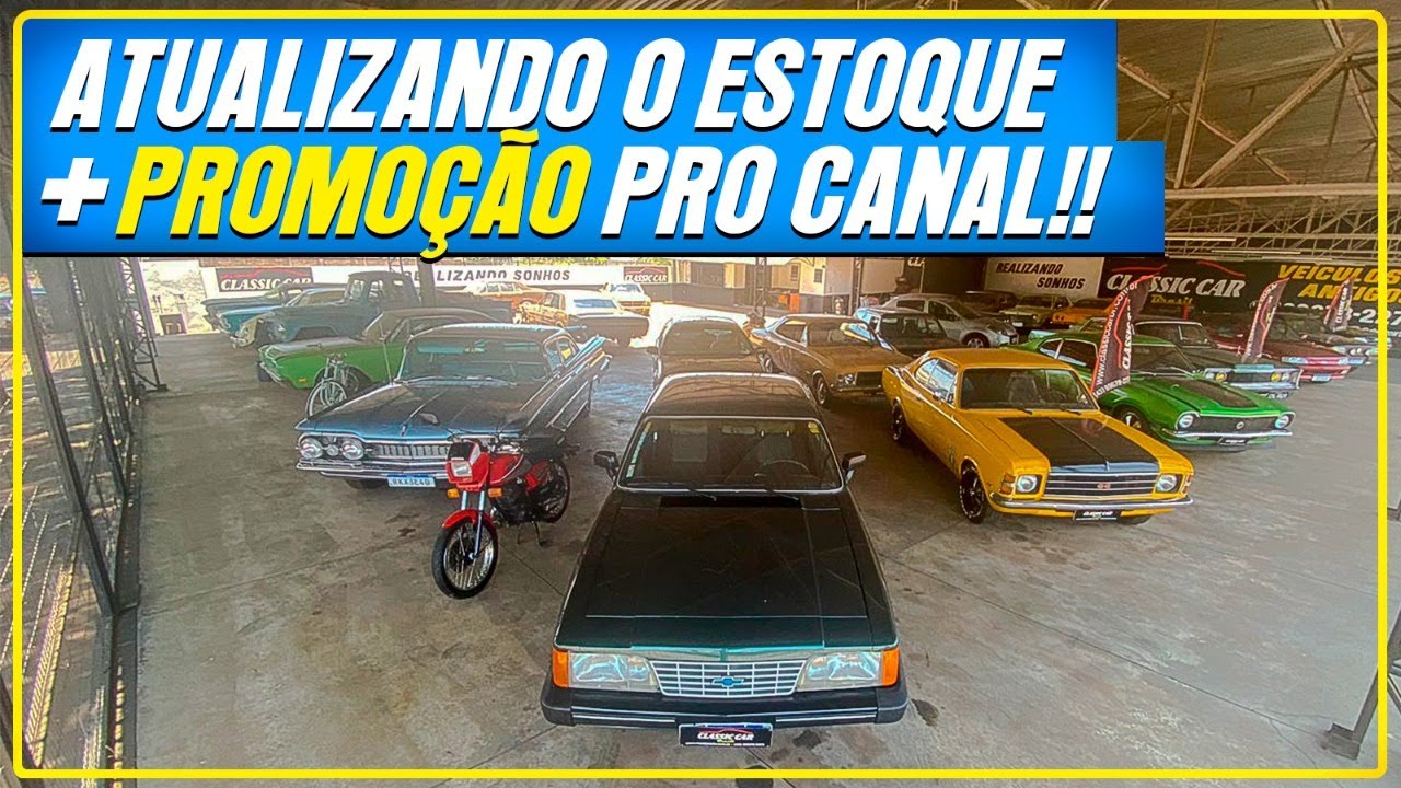 CONFIRA NOSSOS CARROS À VENDA!! / MAREZE JÚNIOR / CLASSIC CAR BRASIL