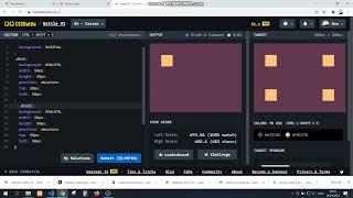 CSS Battle  Battle #1 / #2 - Carrom / 100% Match