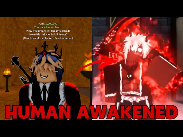 👾 (HUMAN V4!) HE FINALLY GOT RACE AWAKENING V4 + REQUIREMENTS! UPDATE 17.3