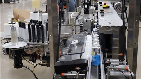 High-Speed Zero Downtime Beer Labeling System - ProLine Vertical roller