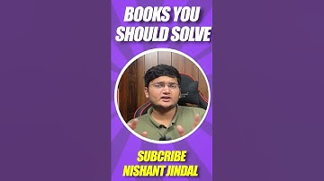 💯 SUFFICIENT Books for IIT || JEE 2023 | JEE 2024