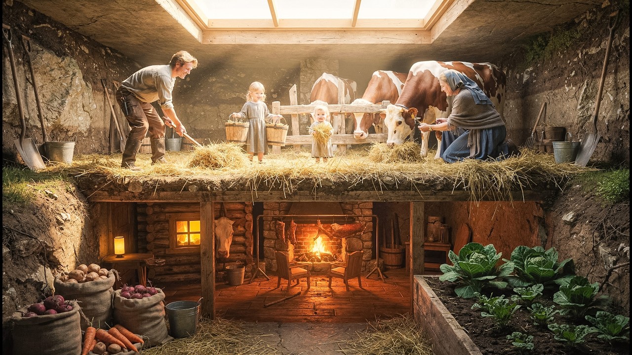 They Called It Crazy — Then the Blizzard Made Her Barn-Cabin a Refuge