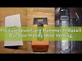 Produktbewertung Hammer H Basalt Outdoor Handy ohne Vertrag, 2.4 Zoll Farbdisplay, Robust, Mega Batt