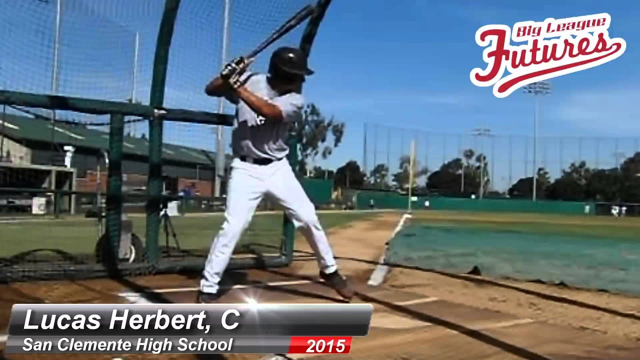 LUCAS HERBERT, C, SAN CLEMENTE HIGH SCHOOL CLASS OF 2015, SWING