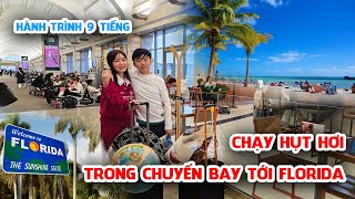 Download Lagu Hành Trình 9 Tiếng Bay Ngay Ngày Mưa Bão - Chạy Hụt Hơi Trong Chuyến Bay Từ Cali Đến Florida | Day 1 MP3