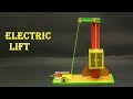School science projects  electric lift