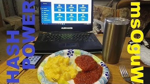 Dinner an Hashpower Genesis Mining