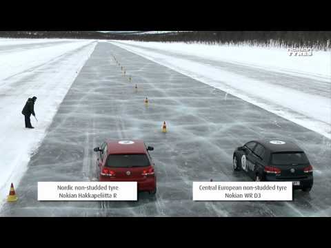 Winter Driving School - Central European and Nordic non-studded tires