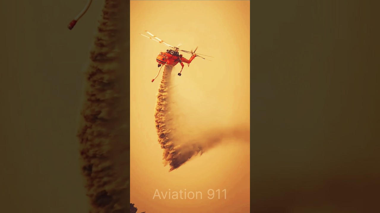 Chopper on a fire fighting mission ♥️ 