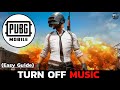 How To Turn Off Music In PUBG Mobile Disable Music In PUBG Mobile Quick Guide 2025 