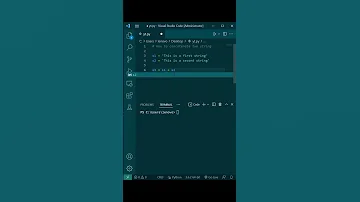 How To Concatenate Two String In Python 
