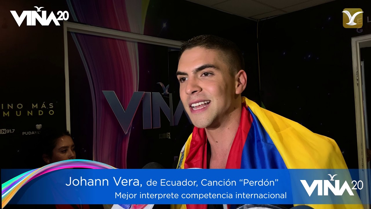 ENTREVISTA JOHANN VERA DE ECUADOR MEJOR INTERPRETE #VIÑA2020 - YouTube