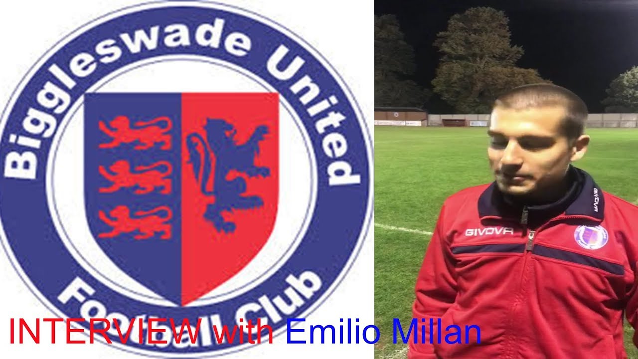  AFTERMATCH interview with Emilio Millan v Wembley Cup 09.10.18