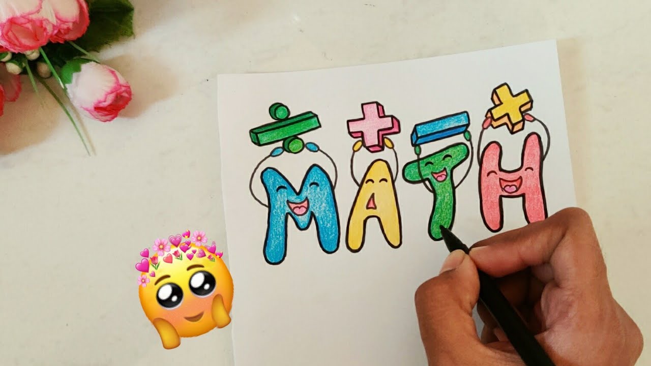 Maths | Maths Title Deign|Maths Border Designs|Maths project file