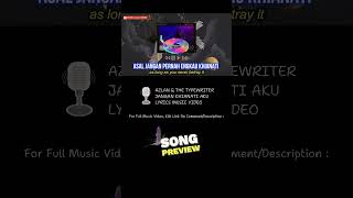 Azlan & The Typewriter - Jangan Khianati Aku #Songpreview #LyricsMusicVideo #chorus #shorts