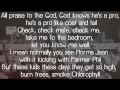 Chance the rapper - Cocoa Butter Kisses *LYRICS ON SCREEN*