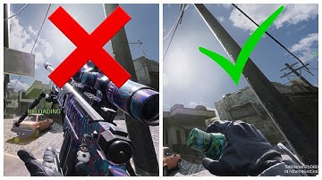 remember - switching to your grenade is always faster than reloading