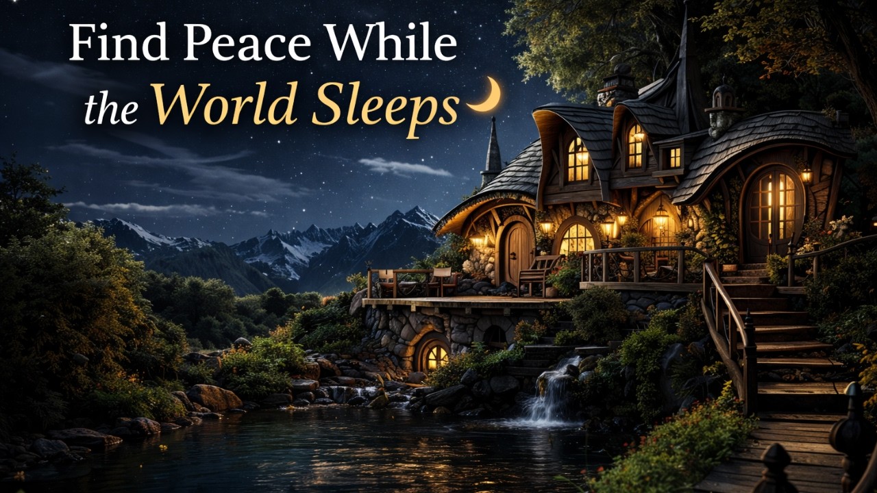 Find Peace While the World Sleeps – 1 Hour Fantasy Sanctuary for Deep Sleep & Stress Relief