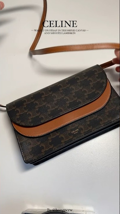 Celine Wallet on Strap 