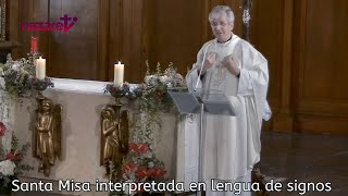 Santa Misa de hoy Domingo 28 de abril de 2024. Interpretada en lengua de signos.
