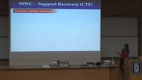 Sub-Nyquist Sampling of Wideband Signals- Deborah Cohen - Technion