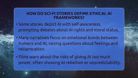 How Do Sci-Fi Stories Define Ethical AI Frameworks? - The SciFi Reel