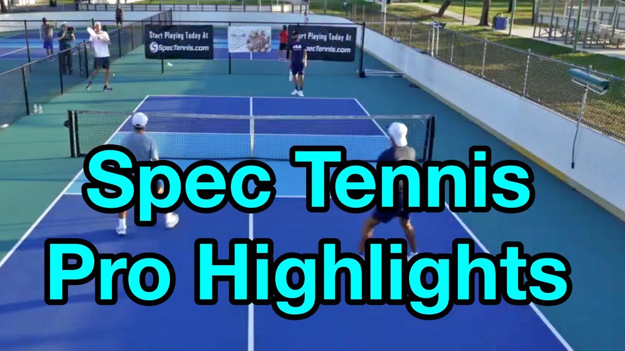 Incredible ATP Tennis Match (Spec Tennis Exhibition Highlights)