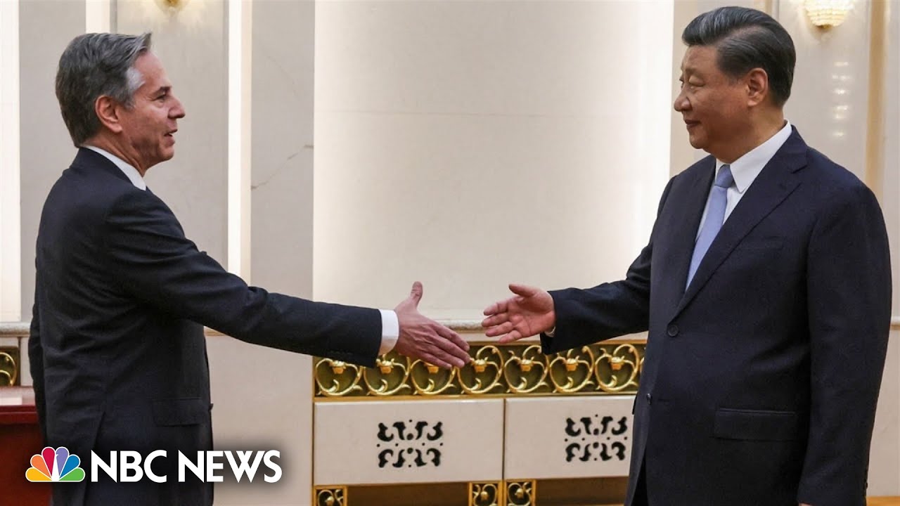 Blinken meets with Chinese President Xi in Beijing
