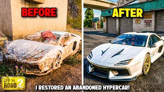 I Restored an Abandoned Hypercar in OTR 2 — Full Build! Then Hit Full Speed 🔥
