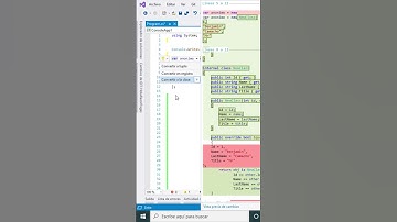 Convertir Tipo Anónimos a Clase de C# Visual Studio 2019 #TipsVisualStudio #TipsCsharp