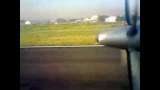 YS-11 take-off Manila to Cebu