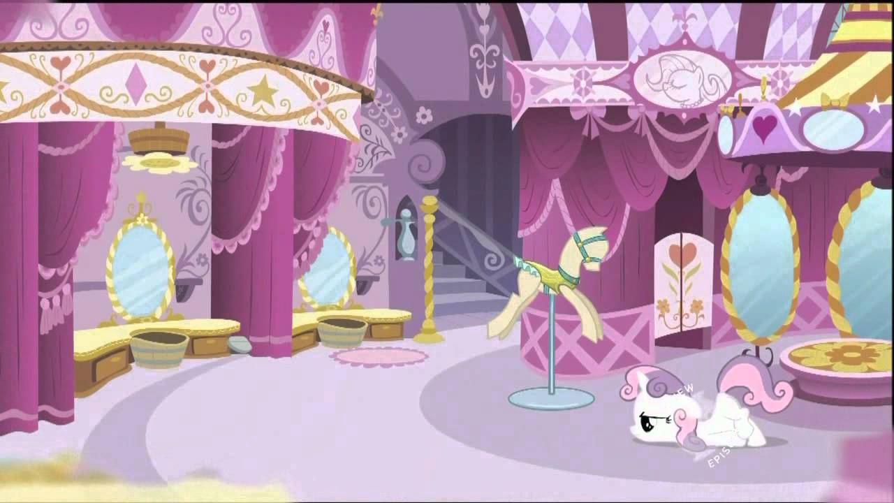 Sweetie Belle wonders when Rarity is going to finish her Sweetie Belle wonders when Rarity is going to finish her