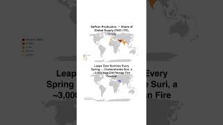 Correlation or Causation? 🤔 #mapwhatever #iran #saffron #firefestival #correlation