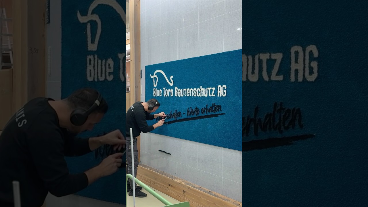 Rug Tufting A Company Logo