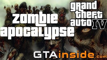 GTA IV Zombie Apocalypse Mod || Grand Theft Auto 4 New Zombie Script / Modification [Full HD]