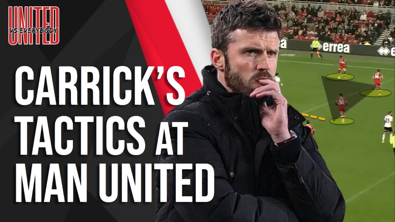 🔴 This Is How Michael Carrick Could Setup Manchester United!