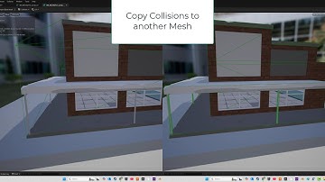 Unreal Engine 5 - Copy Collisions to Mesh