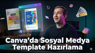 İnstagram Post İçerik Tasarlama Canvada Sosyal Medya Template Hazırlama