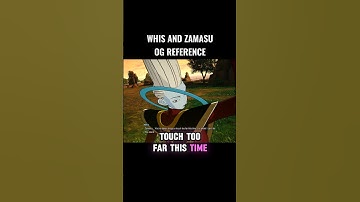 Whis And Zamasu Og Reference Lol 🤯 #crashout #whis #sparkingzero #dragonball #dbz