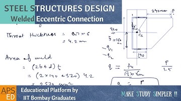 Eccentric Welded Connection | Design of Steel Structures